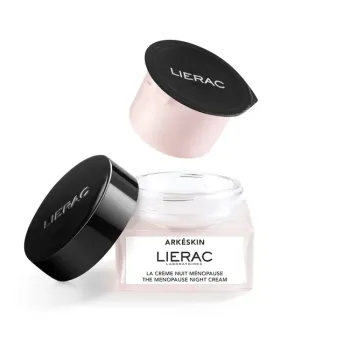 Ark&eacute;skin la cr&egrave;me de nuit m&eacute;nopause recharge Lierac - 1 recharge de 50 ml