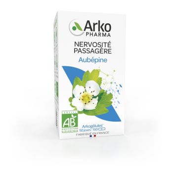 Arkog&eacute;lules Aub&eacute;pine nervosit&eacute; passag&egrave;re Arkopharma - bo&icirc;te de 150 g&eacute;lules