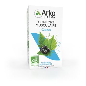 Arkog&eacute;lules Cassis Bio Arkopharma - boite de 150 g&eacute;lules