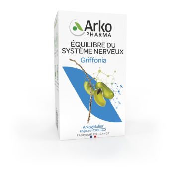 Arkog&eacute;lules Griffonia &eacute;quilibre du syst&egrave;me nerveux Arkopharma - bo&icirc;te de 130 g&eacute;lules