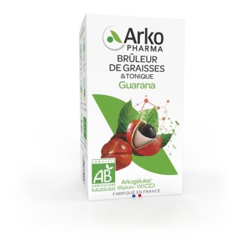 Arkog&eacute;lules Guarana bio Arkopharma - bo&icirc;te de 130 g&eacute;lules