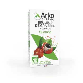 Arkog&eacute;lules Guarana Br&ucirc;leur de graisses Arkopharma - bo&icirc;te de 40 g&eacute;lules
