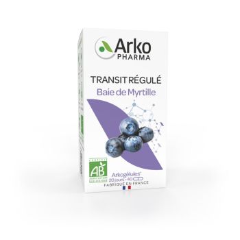 Arkog&eacute;lules Baie de myrtille bio Arkopharma - bo&icirc;te de 40 g&eacute;lules
