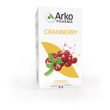 Arkog&eacute;lules Cranberry Arkopharma - bo&icirc;te de 150 g&eacute;lules