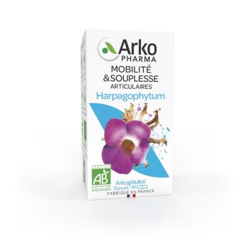 Arkog&eacute;lules Harpagophytum bio Arkopharma - boite de 45 g&eacute;lules