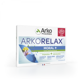 Arkorelax moral+ Arkopharma - boite de 30 comprim&eacute;s