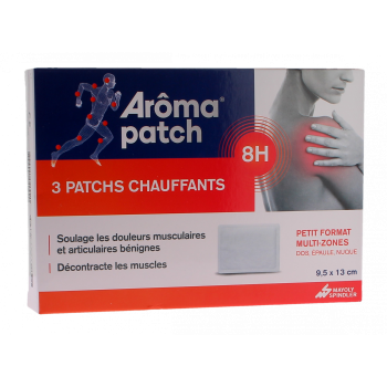 Ar&ocirc;ma patch petit format multi-zones Mayoly Spindler - 3 patchs chauffants de 9,5 x 13 cm