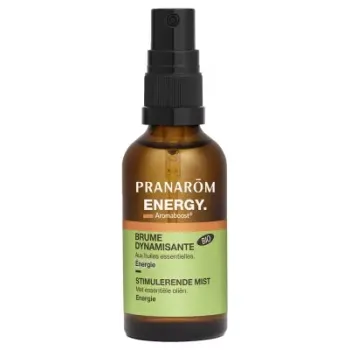 Aromaboost Energy &eacute;nergie Brume dynamisante bio Pranar&ocirc;m - spray de 50 ml