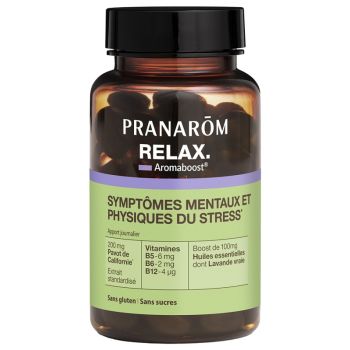 Aromaboost Relax Pranar&ocirc;m - pot de 60 capsules