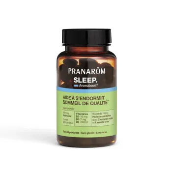 Aromaboost Sleep sommeil Pranar&ocirc;m - pot de 60 capsules