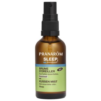 Aromaboost Sleep sommeil Brume d'oreiller bio Pranar&ocirc;m - spray de 50 ml