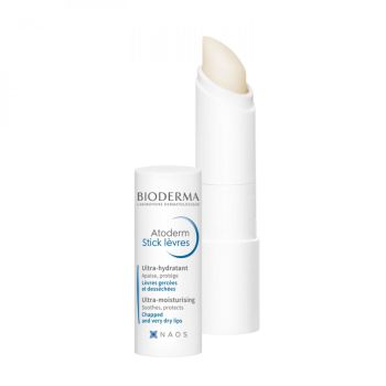 Atoderm Stick l&egrave;vres ultra-hydratant Bioderma - stick de 4 g