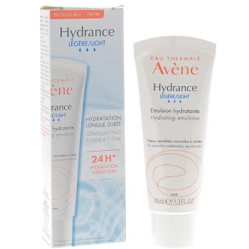 Hydrance light cr&egrave;me hydratante Av&egrave;ne - tube de 40ml