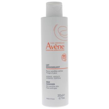 Lait d&eacute;maquillant douceur Av&egrave;ne - flacon de 200 ml