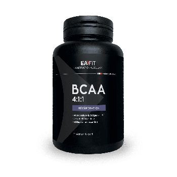 B.C.A.A. r&eacute;cup&eacute;ration EaFit construction musculaire - boite de 120 g&eacute;lules