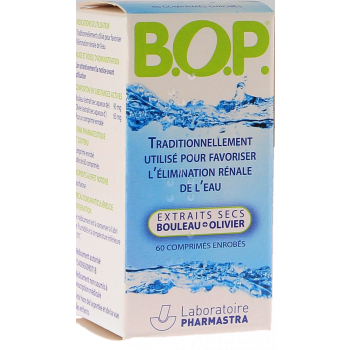 BOP favoriser &eacute;limination - boite de 60 comprim&eacute;s
