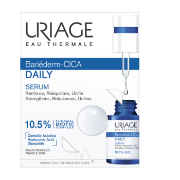 Bari&eacute;derm-Cica Daily s&eacute;rum Uriage - flacon de 30 ml