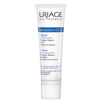 Bari&eacute;derm cica-cr&egrave;me r&eacute;paratrice au Cu-Zn Uriage - tube de 100 ml
