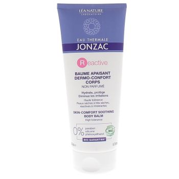 Baume apaisant dermo-confort corps bio reactive Eau Thermale Jonzac - tube de 200 ml