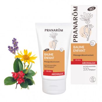 Baume enfant Massage d&eacute;contractant Pranar&ocirc;m - tube de 40 ml