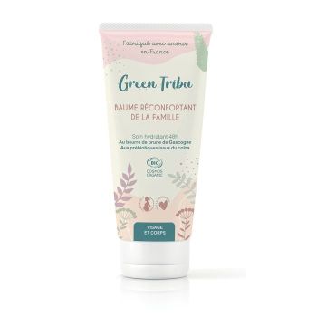 Baume r&eacute;confortant de la famille bio Green Tribu - tube de 200ml