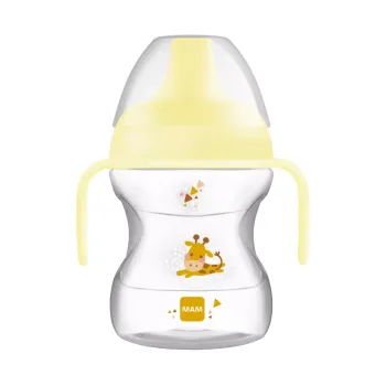 Tasse d&rsquo;apprentissage Animal 6+ mois MAM - tasse de 190 ml