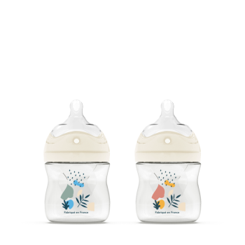 Biberon anti-colique t&eacute;tine multi-perfor&eacute;e 0-6 mois Dodie - biberon de 150 ml