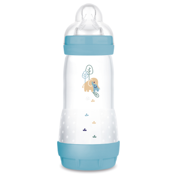 Biberon Easy Start 4 mois et + d&eacute;bit 3 Mam - biberon de 320 ml