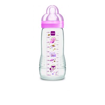 Biberon Easy Active 2&egrave;me &acirc;ge 6 mois et plus Mam - biberon de 330 ml