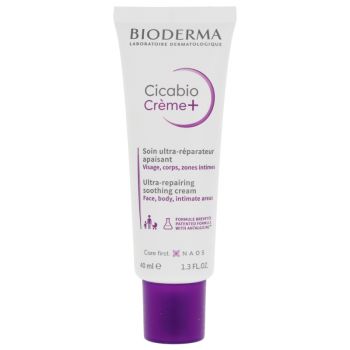 Cicabio cr&egrave;me+ Soin ultra-r&eacute;parateur apaisant Bioderma - tube de 40 ml