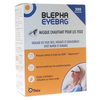 Blepha Eyebag Masque yeux chauffant Th&eacute;a - bo&icirc;te d'un masque