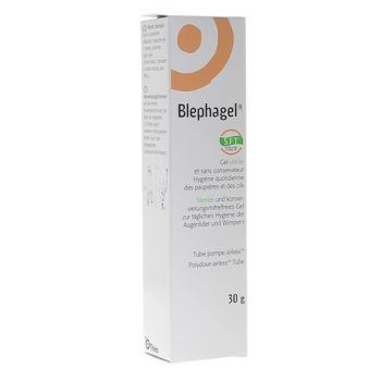 Blephagel gel st&eacute;rile hygi&egrave;ne des paupi&egrave;res et cils sensibles - tube de 30g