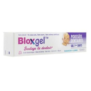 BloXgel Pouss&eacute;es Dentaires Bausch lomb - tube de 15 ml
