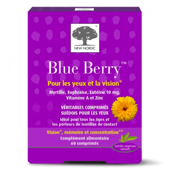 Blue Berry New Nordic - 60 comprim&eacute;s