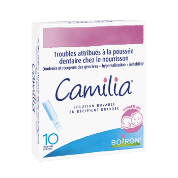 Camilia solution buvable en r&eacute;cipient unidose Boiron - 10 unidoses de 1 ml
