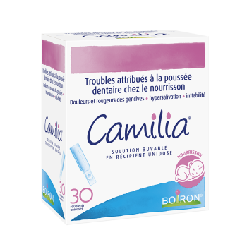 Camilia solution buvable en r&eacute;cipient unidose Boiron - 30 unidoses de 1 ml