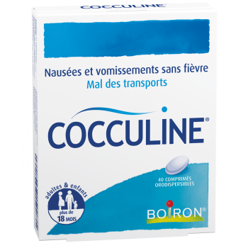 Cocculine comprim&eacute; orodispersible Boiron - boite de 40 comprim&eacute;s