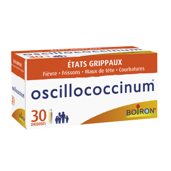 Oscillococcinum dose &eacute;tats grippaux Boiron - boite de 30 doses