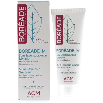 Bor&eacute;ade M soin s&eacute;bor&eacute;gulateur matifiant Noviderm ACM - tube de 40 ml