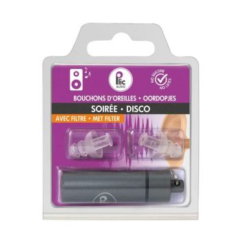 Bouchons d'oreilles Soir&eacute;e (concert) Plic audio - 1 paire