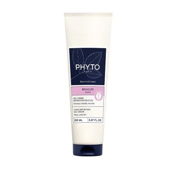 Gel-cr&egrave;me d&eacute;finition boucles jour 1 Phyto - tube de 150ml