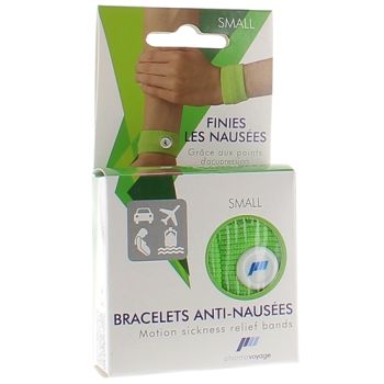 Bracelet anti-naus&eacute;es enfant taille small Pharmavoyage - une paire de bracelet