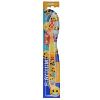 Brosse &agrave; dents 7-12 ans Elgydium junior emoji - 1 brosse &agrave; dents