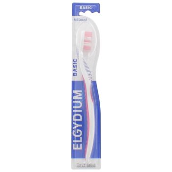 Brosse &agrave; dents Basic m&eacute;dium Elgydium - une brosse &agrave; dents