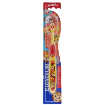 Brosse &agrave; dents Kids Emoji Elgydium 2-6 ans - 1 brosse &agrave; dents