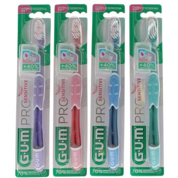 Brosse &agrave; dents Pro sensitive ultra soft GUM - une brosse &agrave; dents
