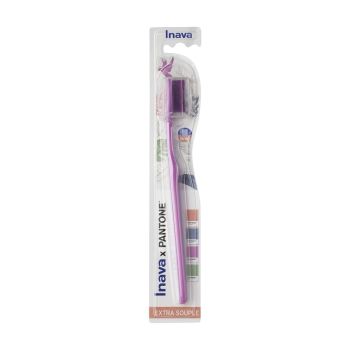 Brosse &agrave; dents extra-souple Inava x Pantone - une brosse &agrave; dents