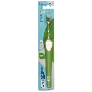 Brosse &agrave; dents Supreme Soft TePe - 1 brosse &agrave; dents