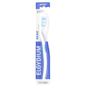 Brosse &agrave; dents souple Basic Elgydium - 1 brosse &agrave; dents