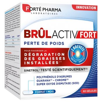 Br&ucirc;lActiv Fort Perte de poids Forte Pharma - boite de 60 g&eacute;lules